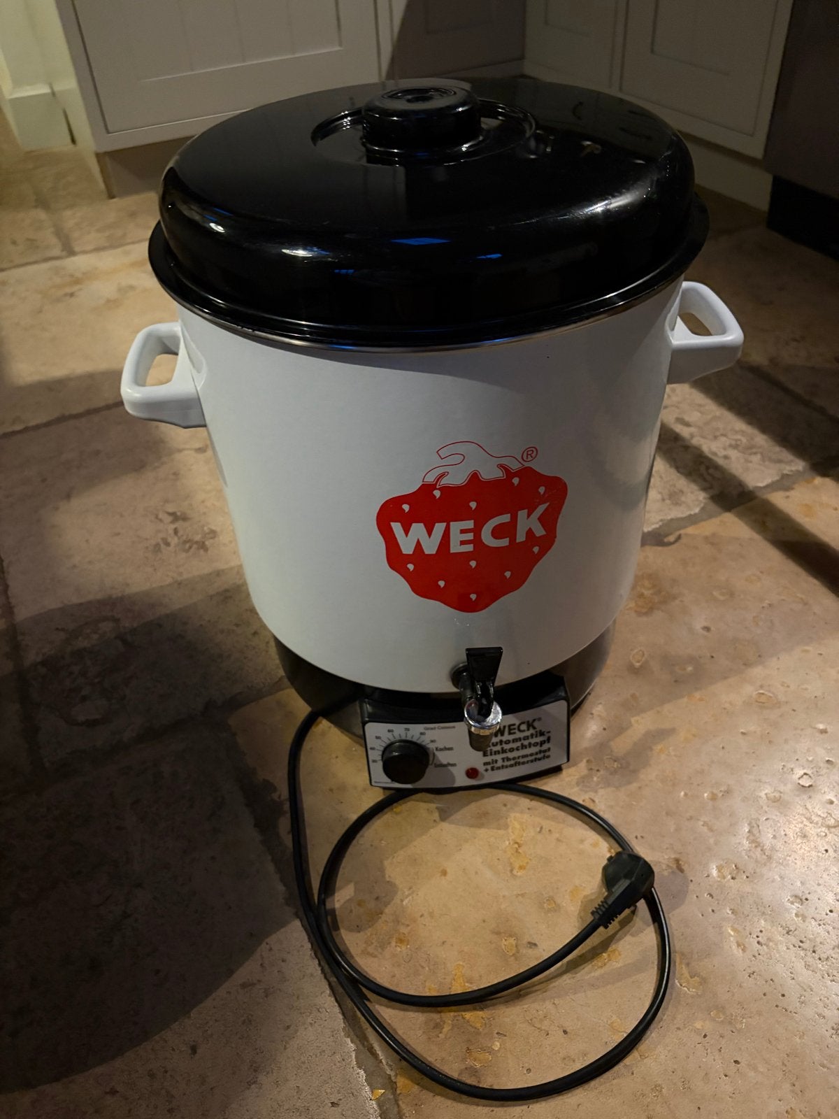 Weckketel - Perfect voor inmaken en steriliseren, 4 liter of meer, Ophalen of Verzenden, Zo goed als nieuw, 3 snelheden of meer