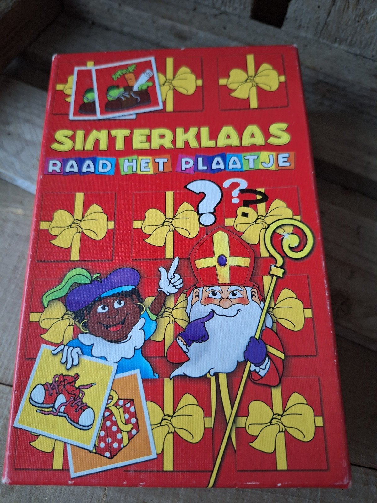 Sinterklaas Raad Het Plaatje - Gezelschapsspel, Een of twee spelers, Ophalen of Verzenden, Gebruikt, Onbekend