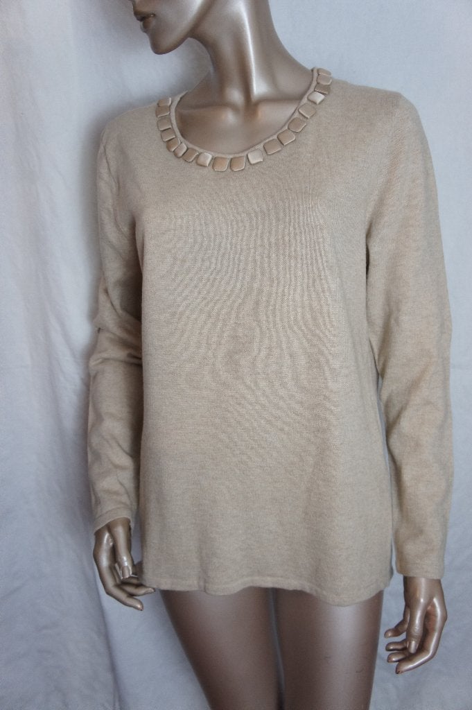 GERRY WEBER trui maat 46, -, Verzenden, Beige, -