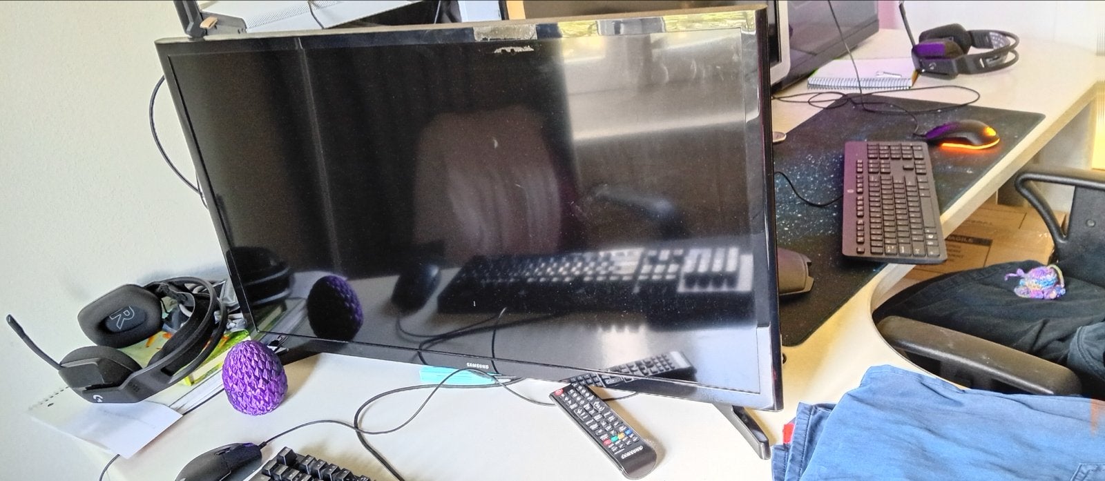 Samsung Monitor - Ideaal voor Thuiswerk of Gaming, Computers en Software, Ophalen, Gebruikt, HDMI