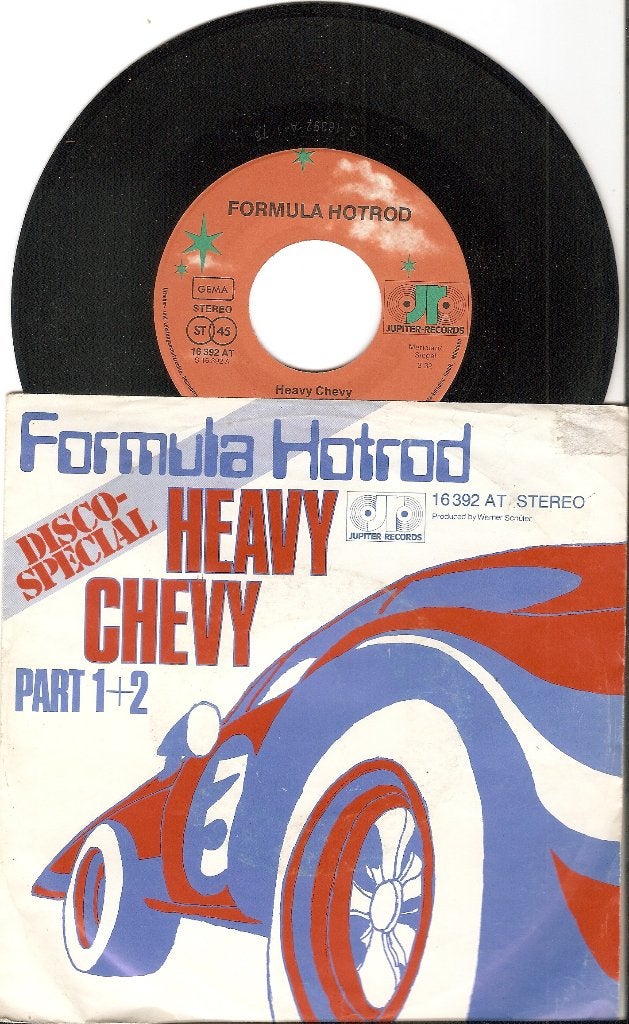 Formula hotrod - heavy chevy, Ophalen of Verzenden, Gebruikt, 7 inch