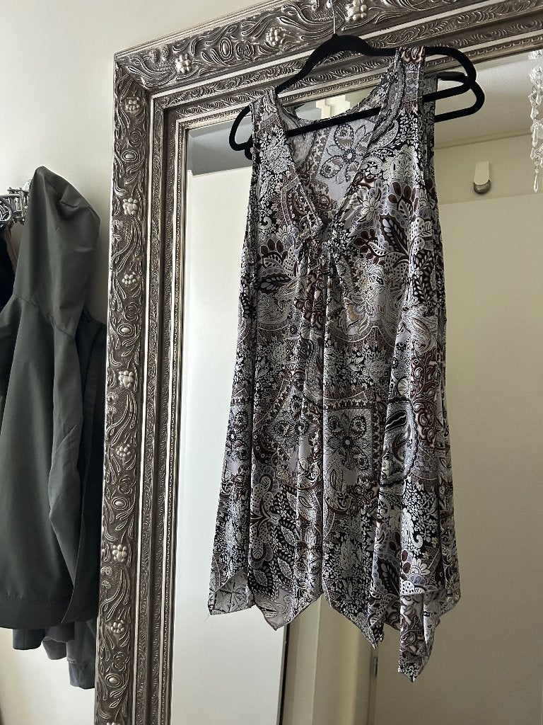 Zomer jurk maat XXL maat 48 - 50, Kleding | Dames, Ophalen of Verzenden, Zo goed als nieuw, Maat 46/48 (XL) of groter, Onder de knie