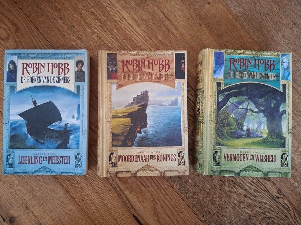 Robin Hobb - De Boeken van de Zieners (3 delen), Boeken, Ophalen of Verzenden, Zo goed als nieuw, Robin Hobb