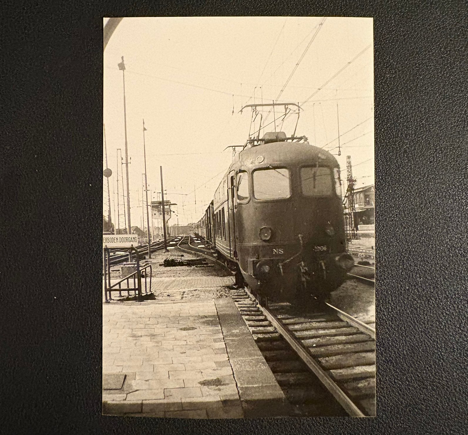 Foto locomotief NS 1006 (1950), Ophalen of Verzenden, Gebruikt, Trein