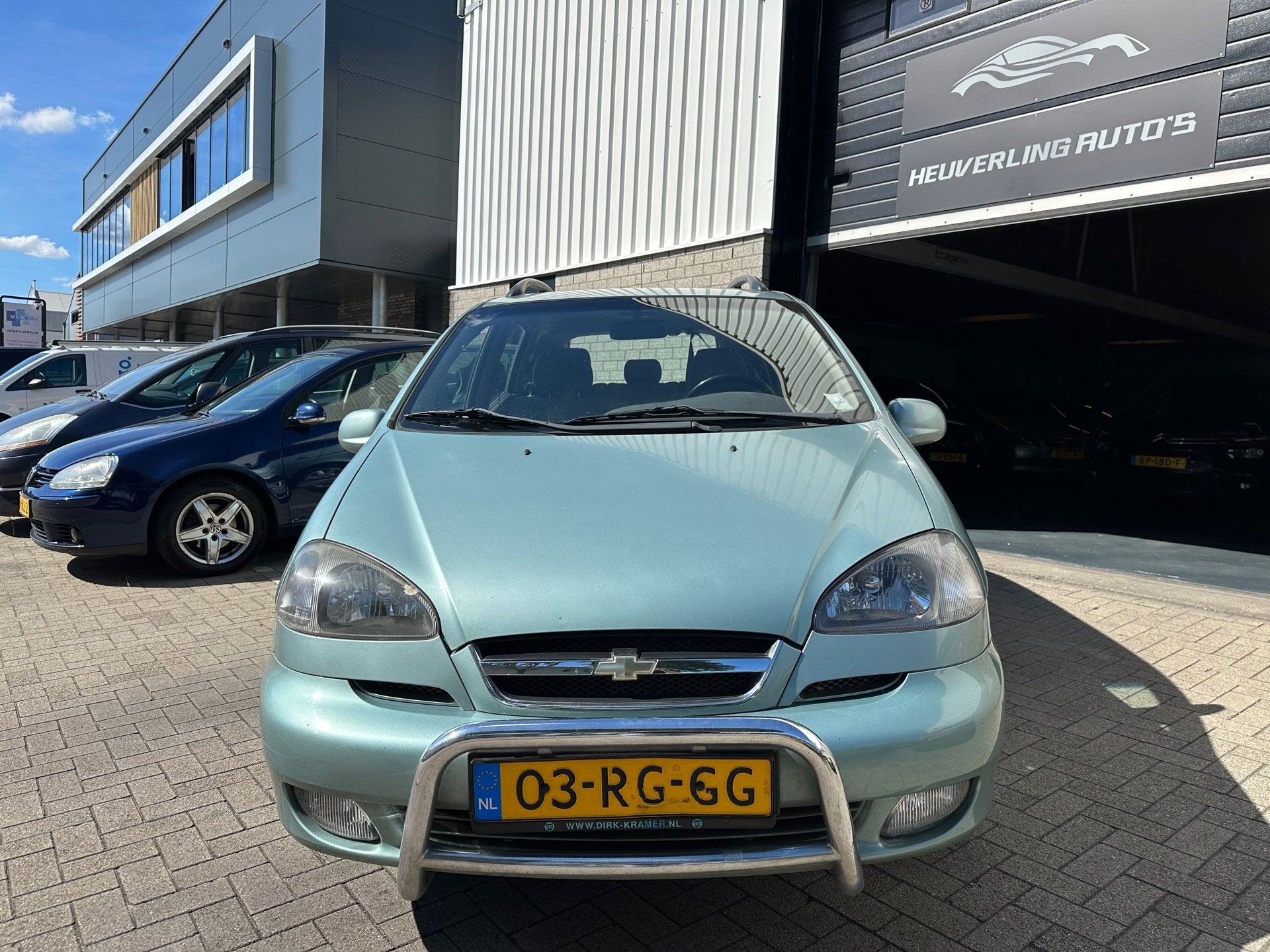 Chevrolet Tacuma 1.6-16V Style | Airco | APK | RIEM VV, Auto's, Voorwielaandrijving, Stof, Gebruikt, Zwart