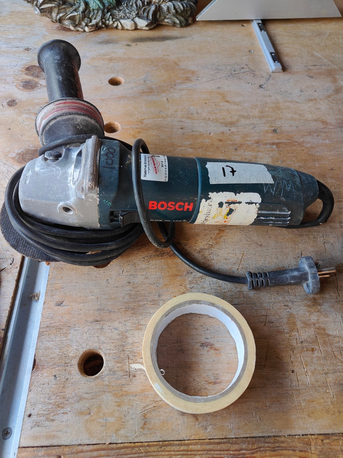 Gebruikte Bosch Haakse Slijper, Ophalen, Gebruikt, 1000 watt of meer, Haakse handslijpmachine