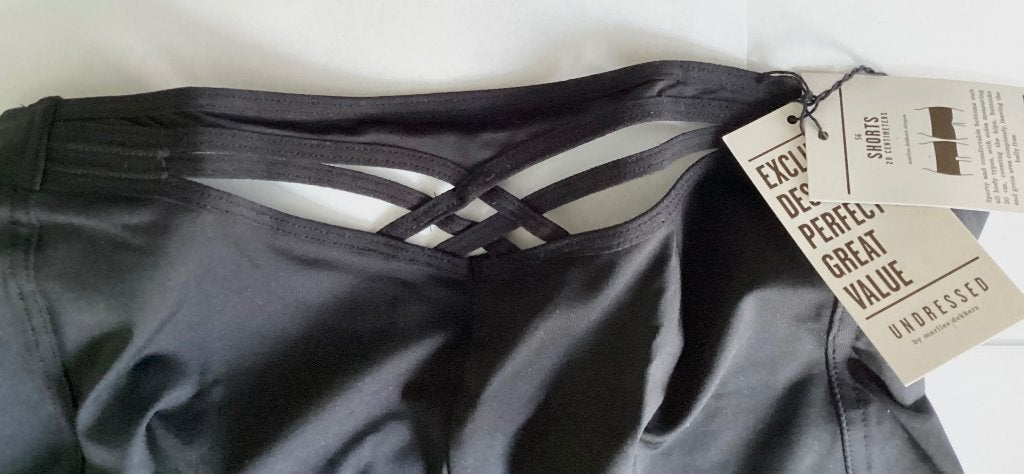 Nieuw MARLIES DEKKERS Broekje Zwart mt M Kaartje Vast!, Marlies Dekkers, Ophalen, Zwart, Broekje of Short