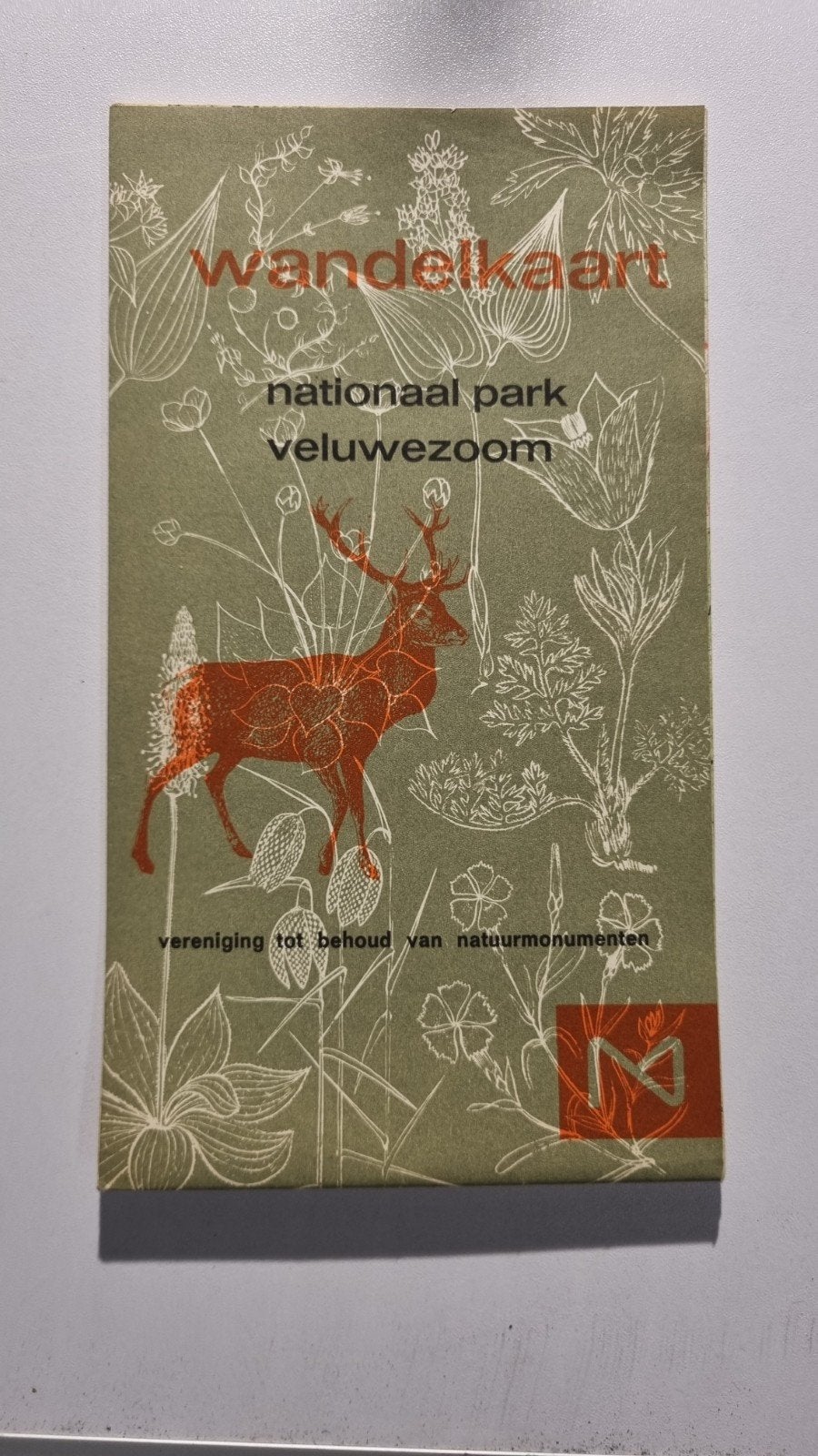 Wandelkaart Nationaal Park Veluwezoom - Natuurmonumenten, Gelezen, Ophalen of Verzenden, Landkaart, Vereniging tot Behoud van Natuurmonumenten