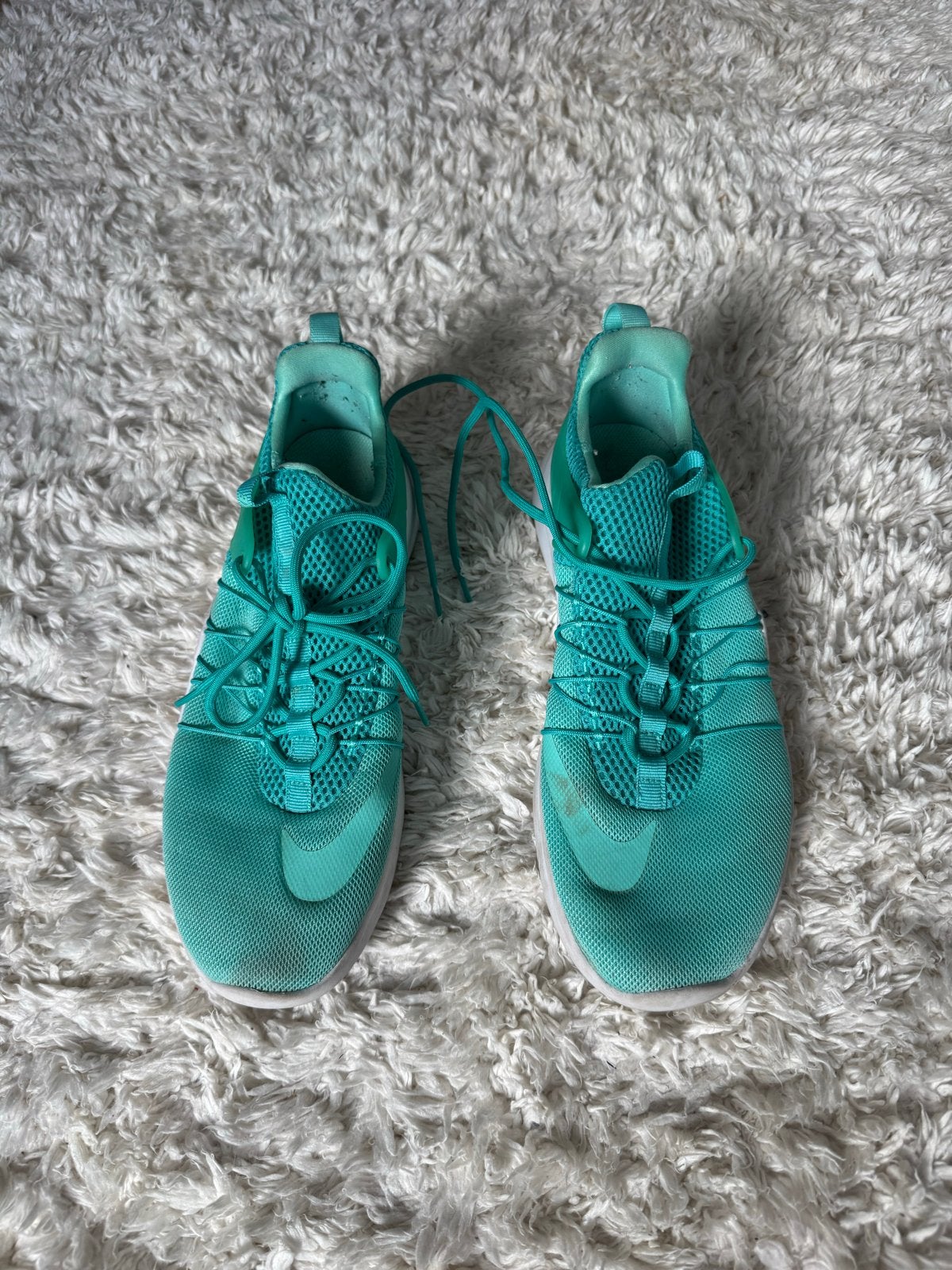 Nike Flex Experience Run 4 - Turquoise hardloopschoenen, Ophalen of Verzenden, Gedragen, Overige kleuren, Sportschoenen