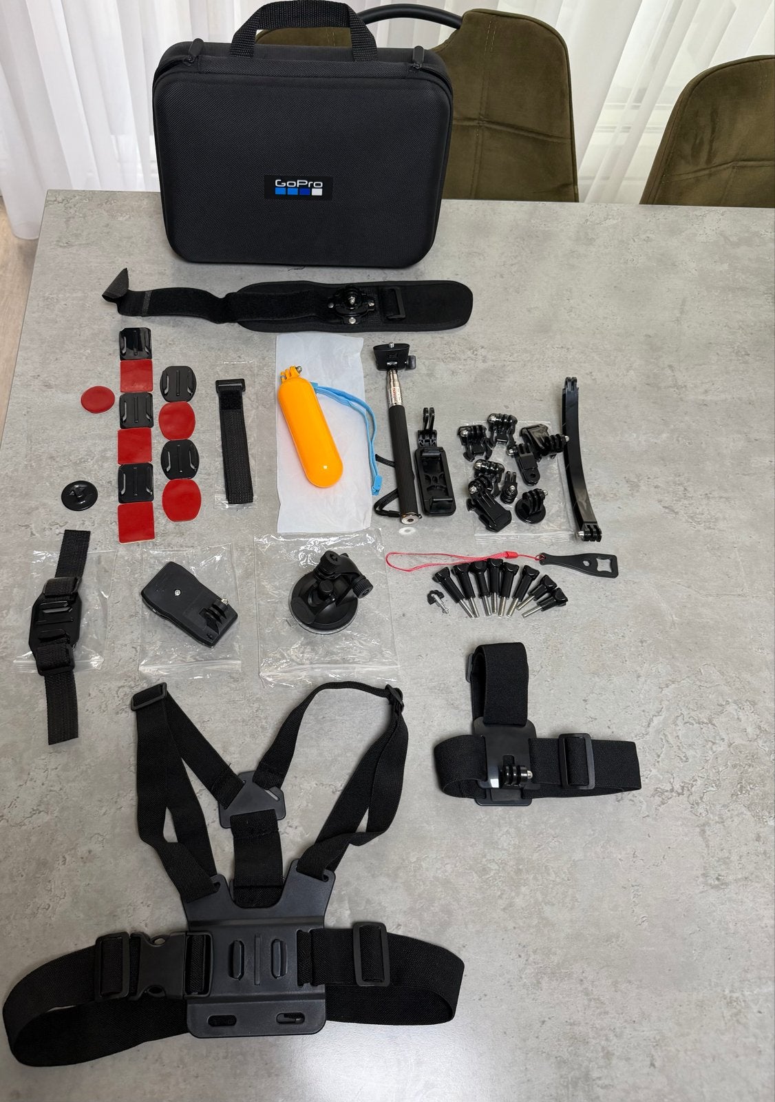 GoPro Accessoires Set - Diverse Bevestigingen en Meer, Ophalen of Verzenden, Zo goed als nieuw, GoPro