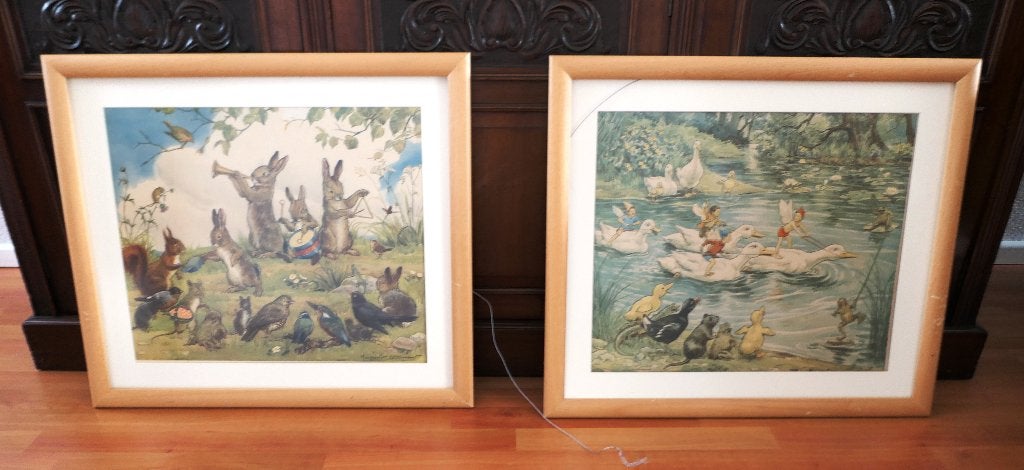 Nostalgische Wandplaten Molly Brett Margaret Tarrant -Medici, Ophalen