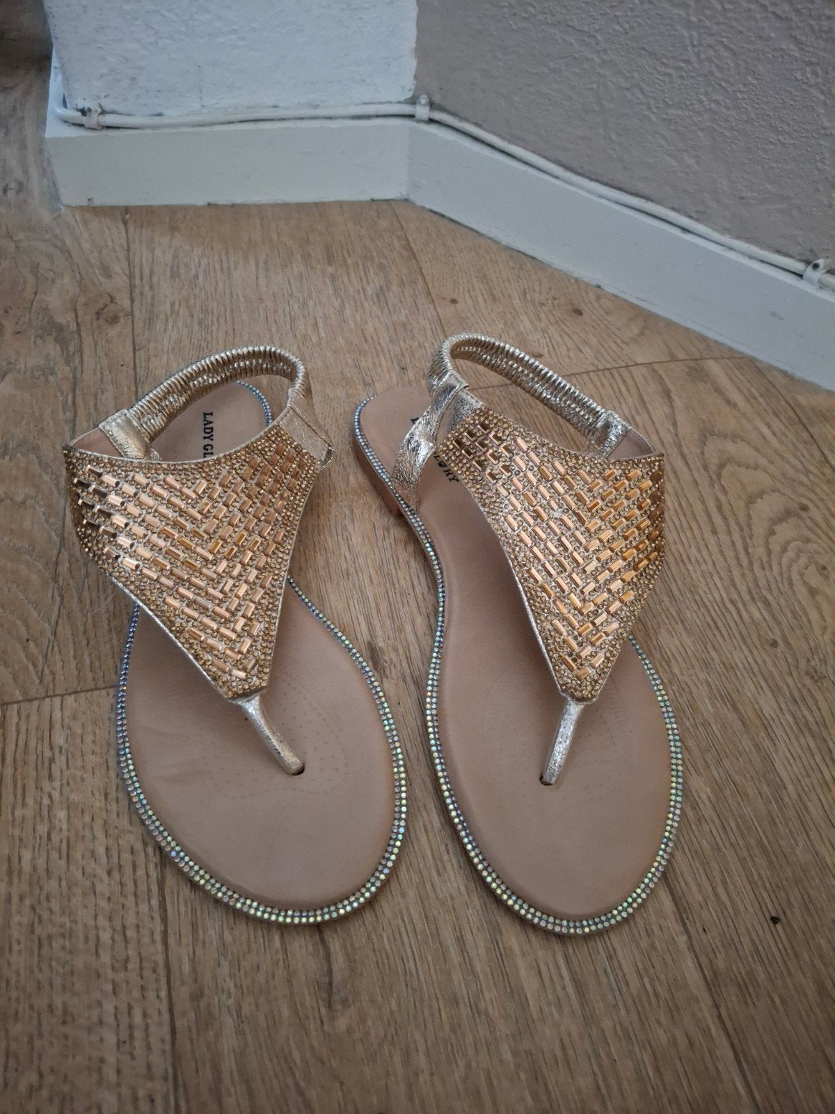 Mooie teensandalen maat 40, Slippers, Overige kleuren, Ophalen of Verzenden, Lady Glory