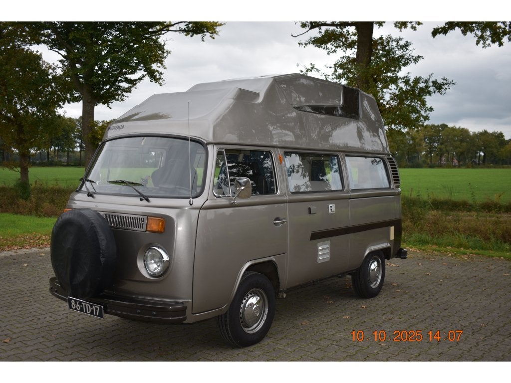 Volkswagen transporter T2 (1052602), Buscamper of Camperbus, Volkswagen, Tot en met 2, Treinzit