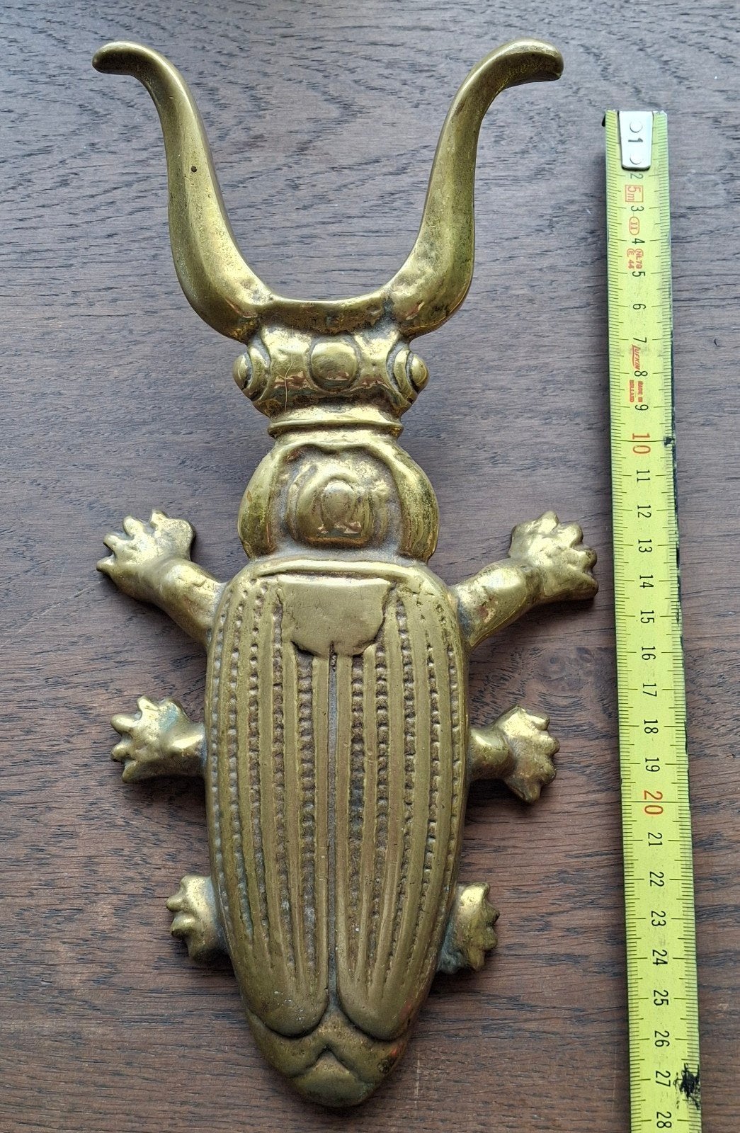 Vintage Messing Laarzenknecht Vliegend Hert Skoknekt, Ophalen of Verzenden