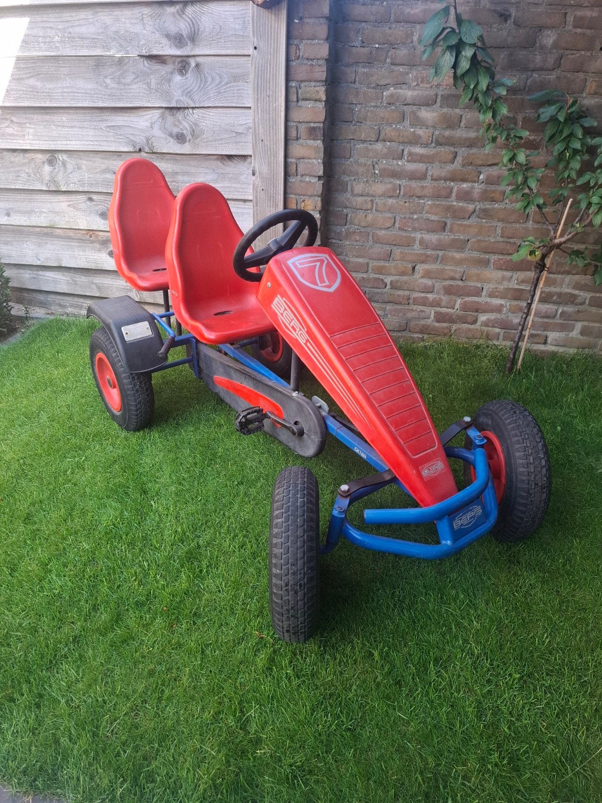 Berg skelter met duozit, Ophalen, Zo goed als nieuw, Berg, Vrijloopautomaat