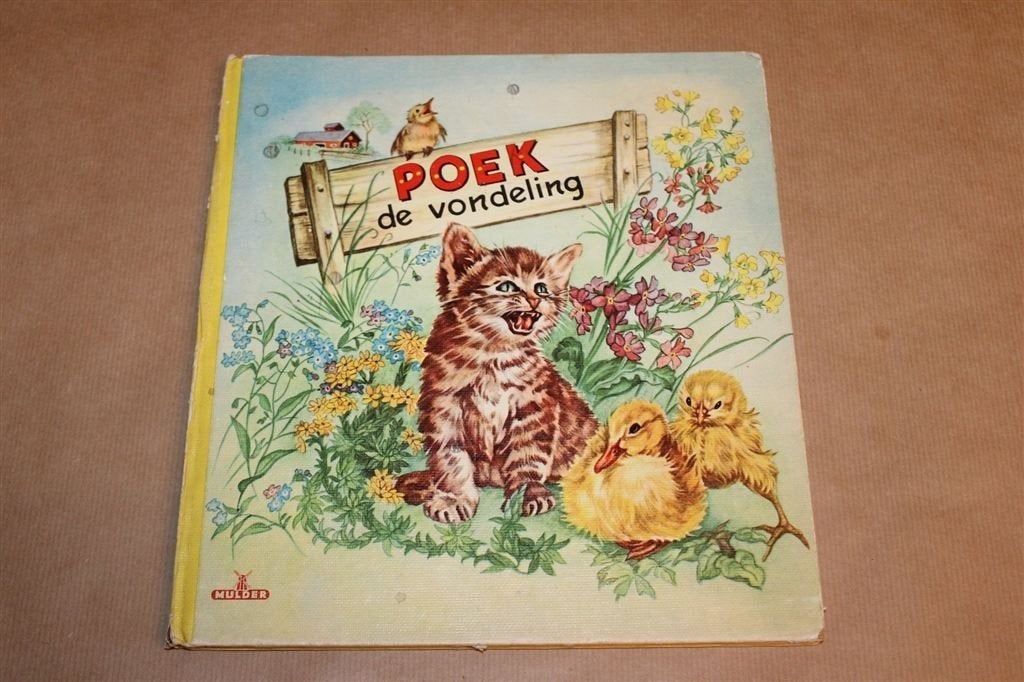 Poek de Vondeling — Vintage Leesboekje voor Kinderen 1958, Ophalen of Verzenden, Gelezen
