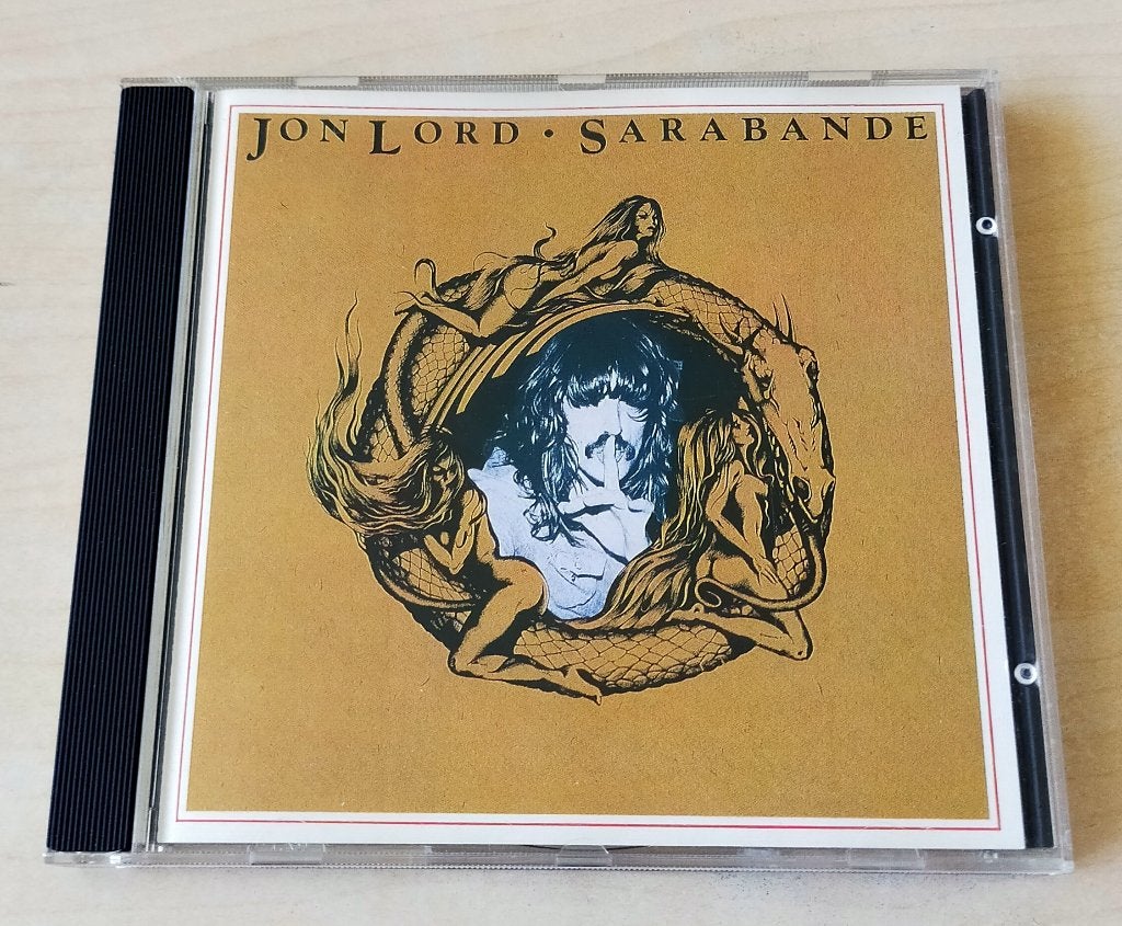 Jon Lord - Sarabande CD 1976/1987, Ophalen of Verzenden, Zo goed als nieuw, Progressive Rock