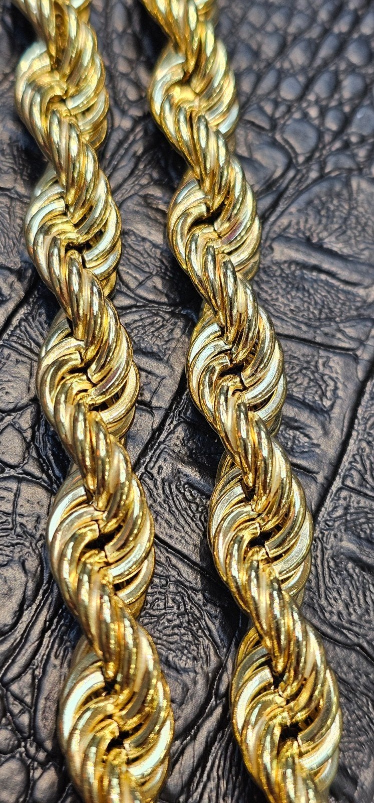 Prachtige 14karaat gouden ropchain 10.7mm, Ophalen of Verzenden, Nieuw, Goud, Goud