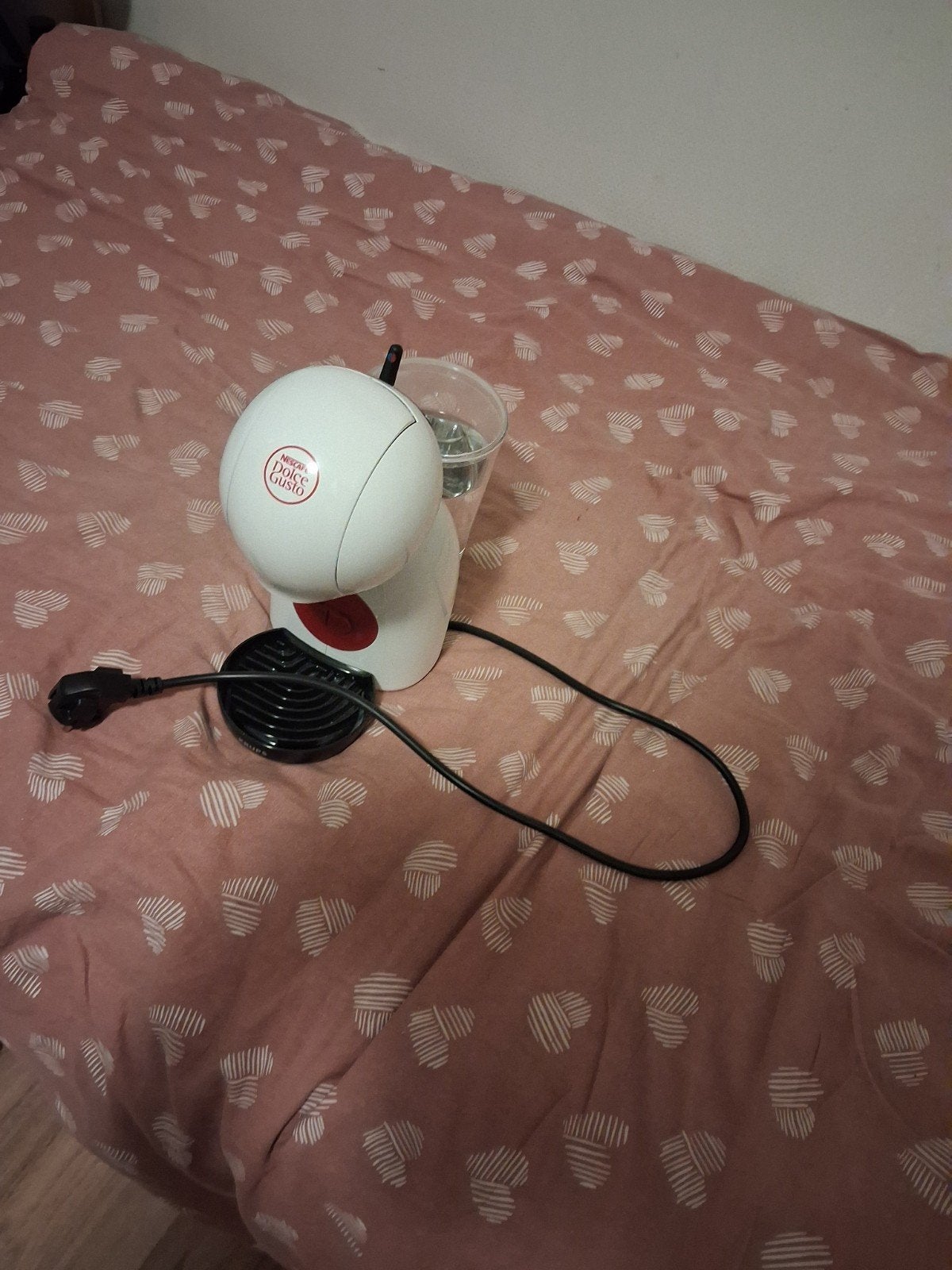 Nescafé Dolce Gusto Piccolo Koffiezetapparaat Wit, Koffiepads en cups, Gebruikt, Koffiemachine, Ophalen of Verzenden