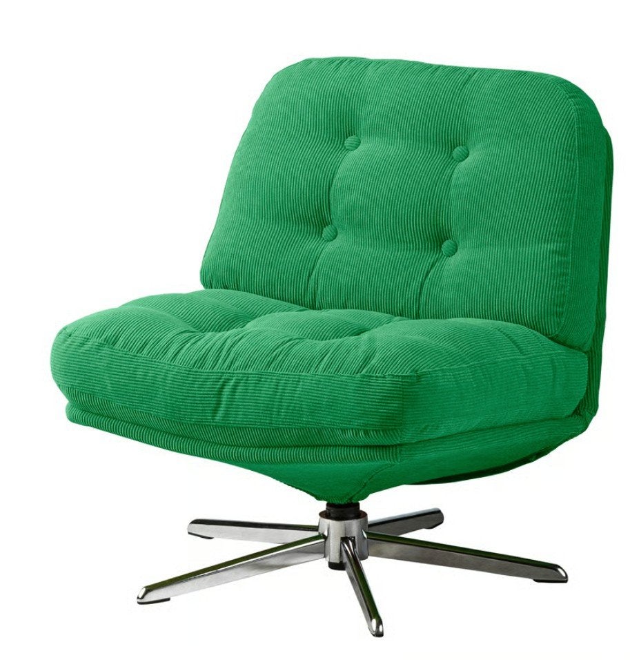 IKEA DYVLINGE Draai relax fauteuil Kelinge groen NIEUW, Ophalen