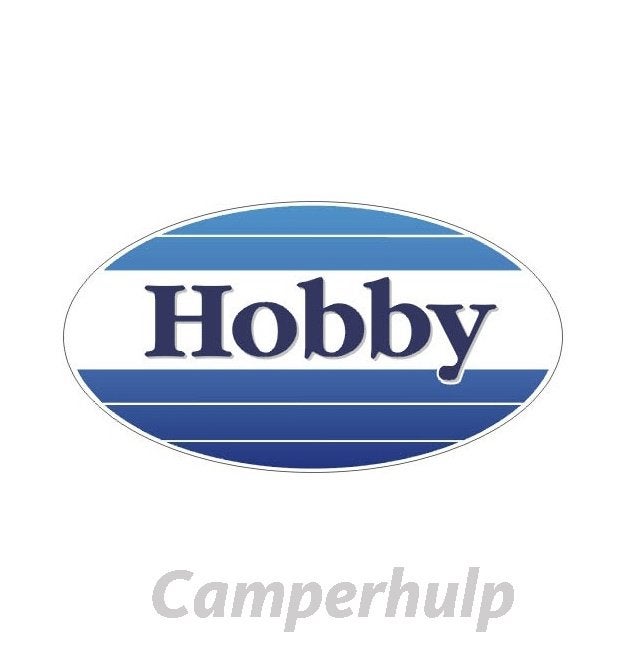 Hobby Caravan Sticker Op Maat Gemaakt in Duurzaam Cast Vinyl, Caravans en Kamperen, Caravan accessoires, Ophalen of Verzenden