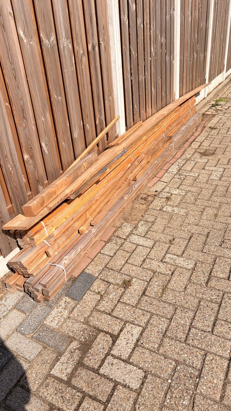 Diverse partij gebruikte houten planken en balken, Ophalen, Gebruikt, 25 tot 50 mm, Overige typen