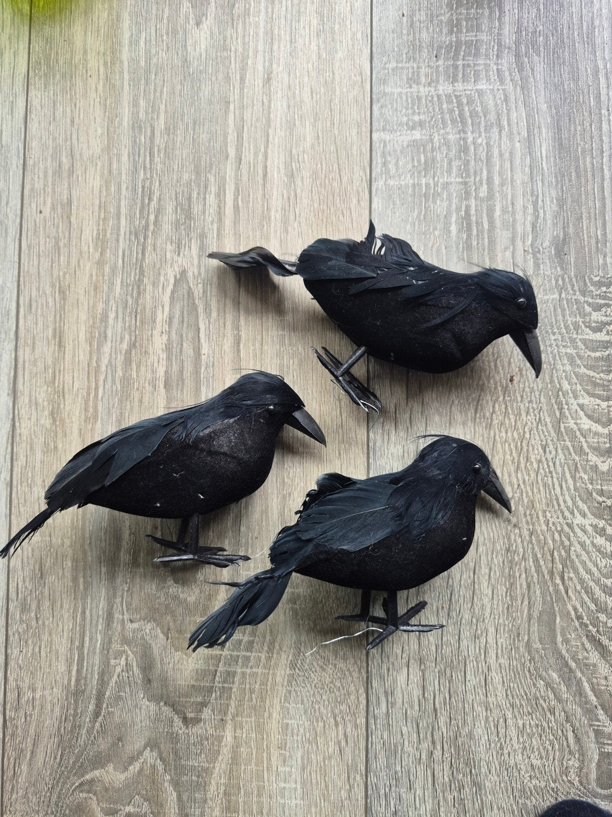 3 x kunst kraai., Ophalen of Verzenden, Gebruikt