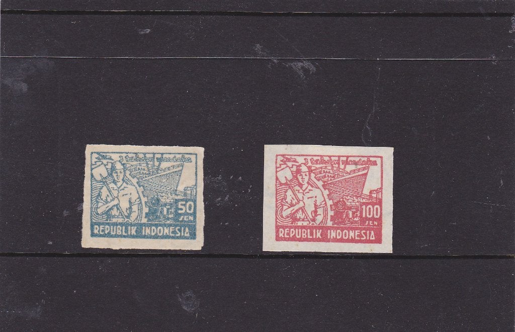 Indië-Indonesië-Japanse bezetting-Interim Java 44/45 (997), Postzegels en Munten, Verzenden, Nederlands-Indië