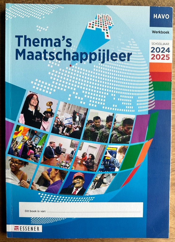 Thema's Maatschappijleer, Rianne Brink et al., HAVO, Ophalen of Verzenden, Zo goed als nieuw
