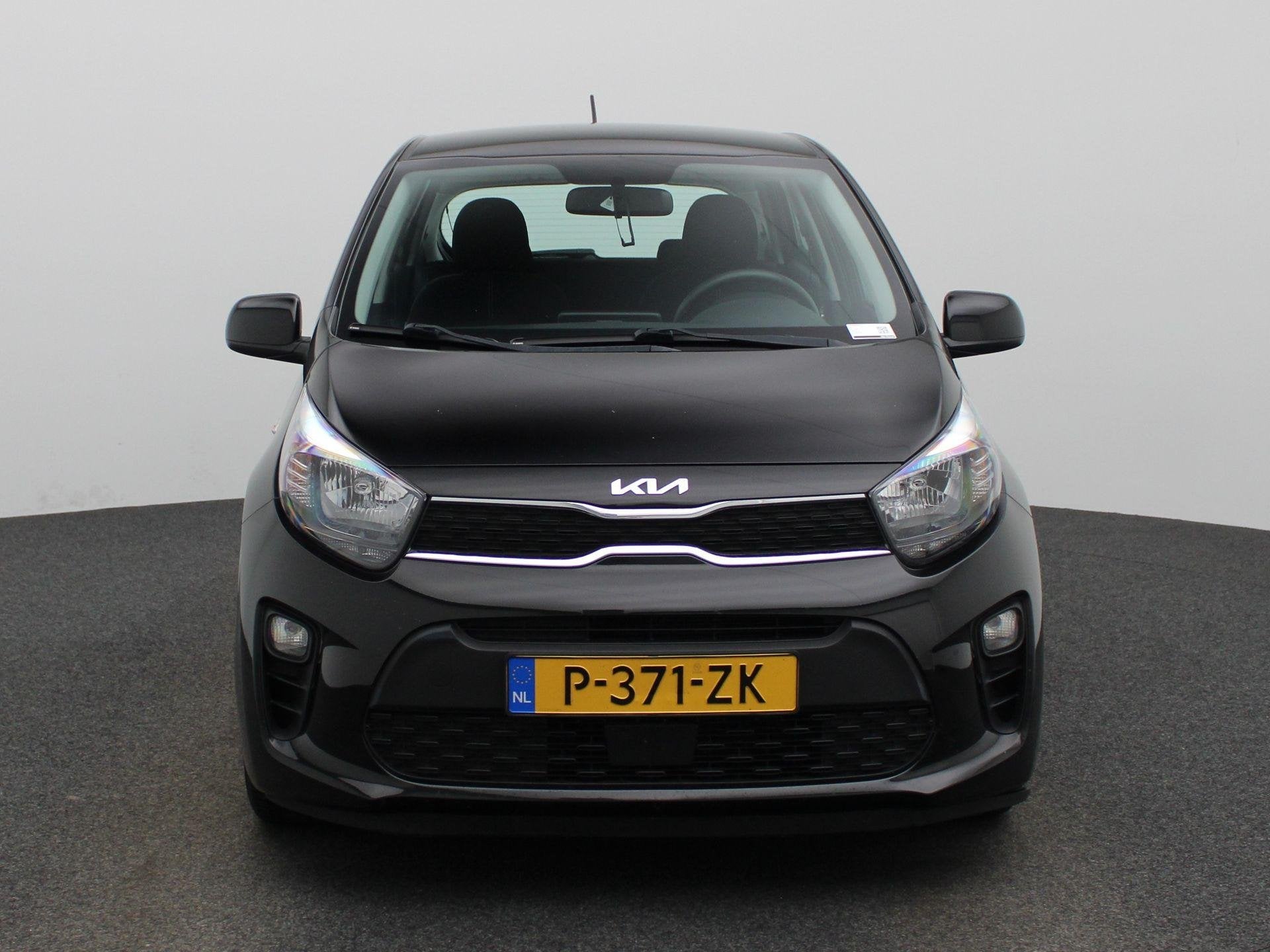 Kia Picanto 1.0 DPi ComfortLine | Airco | Cruise Control | A, Stof, Gebruikt, 4 stoelen, Zwart