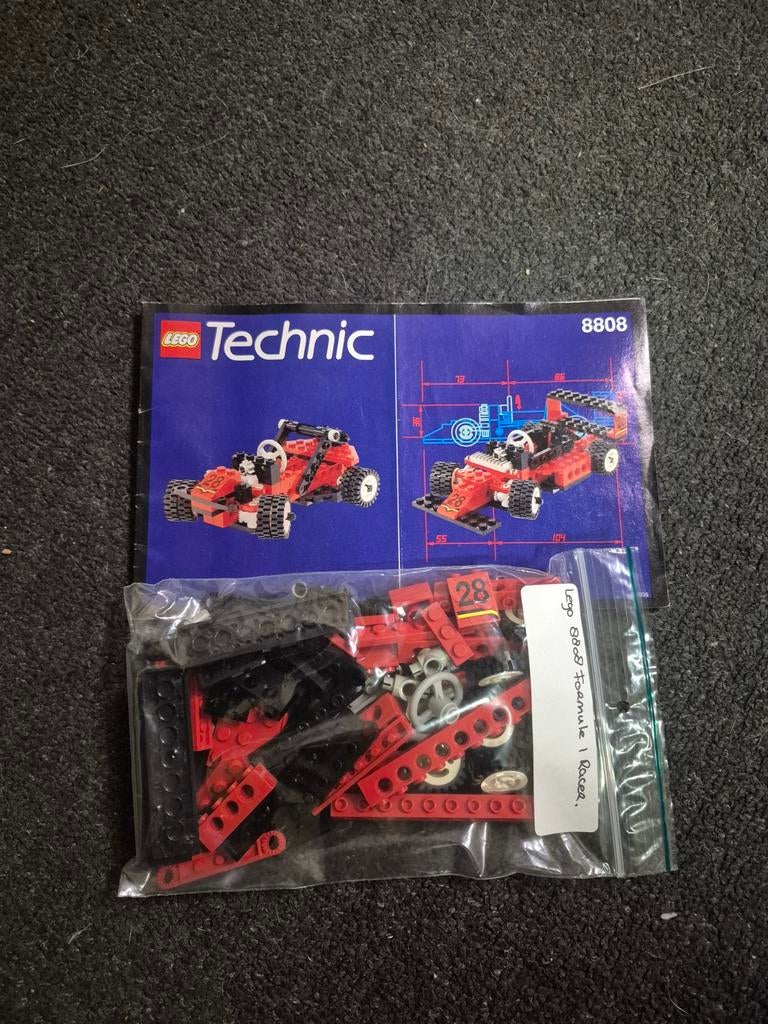 Lego Technic: 3 sets (8808, 2x 8810 99% compleet, Gebruikt, Lego, Ophalen of Verzenden, Technic