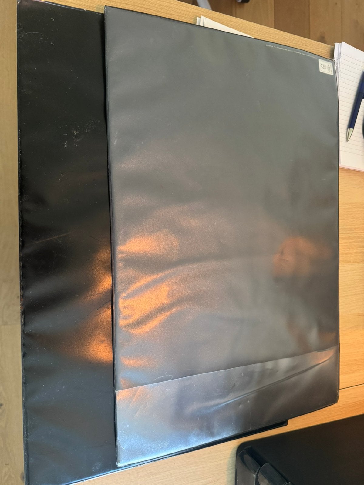 2 bureau onderleggers, Ophalen, Gebruikt