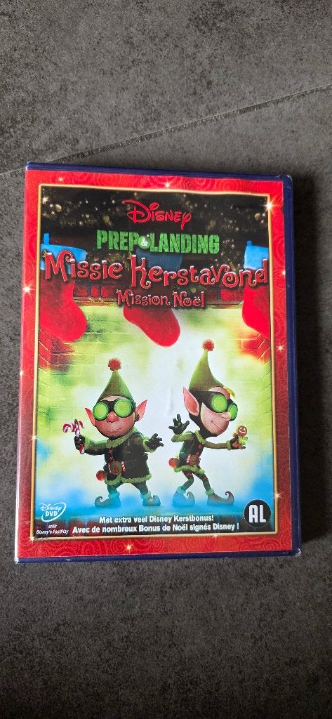 Prep en Landing missie kerstavond disney dvd nieuw, Alle leeftijden, Ophalen of Verzenden, Nieuw in verpakking, Overige soorten