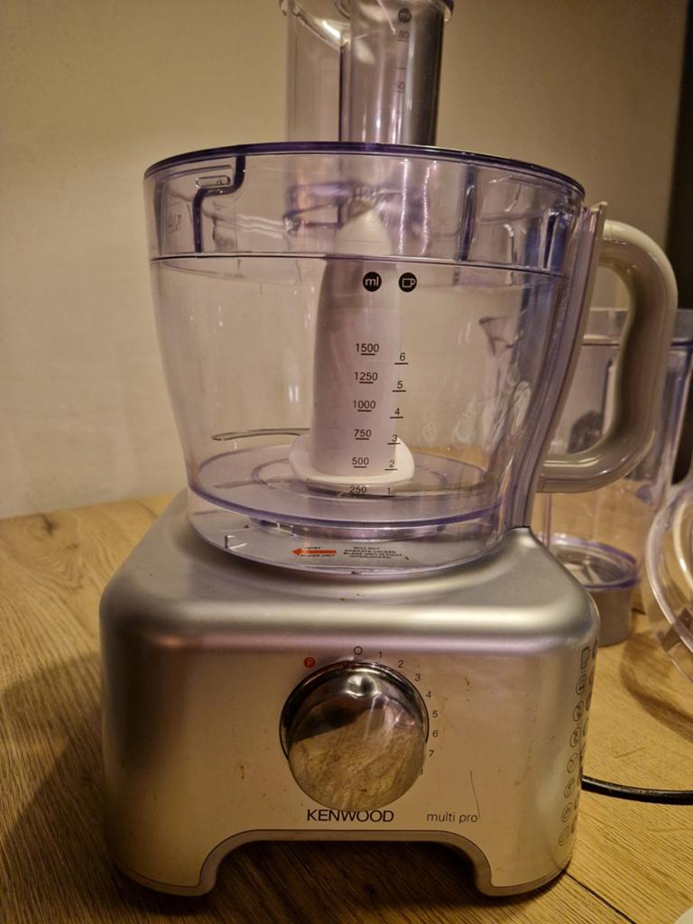 Kenwood foodprocessor, Witgoed en Apparatuur, Keukenmixers, Gebruikt, 3 snelheden of meer, Ophalen of Verzenden