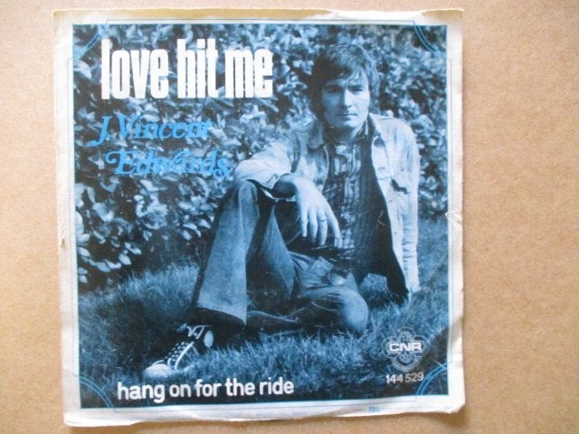 s1924 j vincent edwards - love hit me, Ophalen, Gebruikt, 7 inch, Overige genres