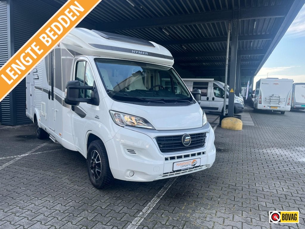 Hymer T588 CL Lengte bedden, Chemisch toilet, Standaard zit, Ringverwarming, Fiat