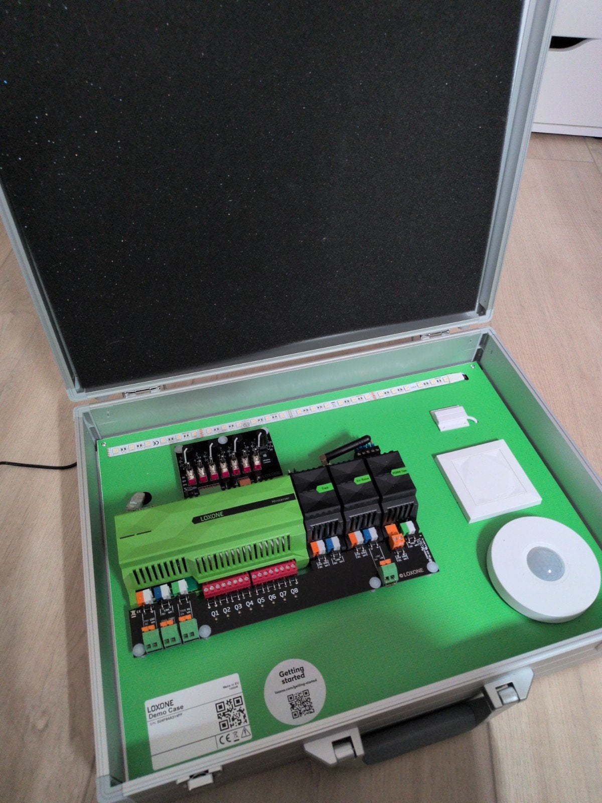 Loxone Demo Koffer - Smart Home Systeem Demonstratie, Doe-het-zelf en Verbouw, Elektra en Kabels, Ophalen, Nieuw, Overige typen