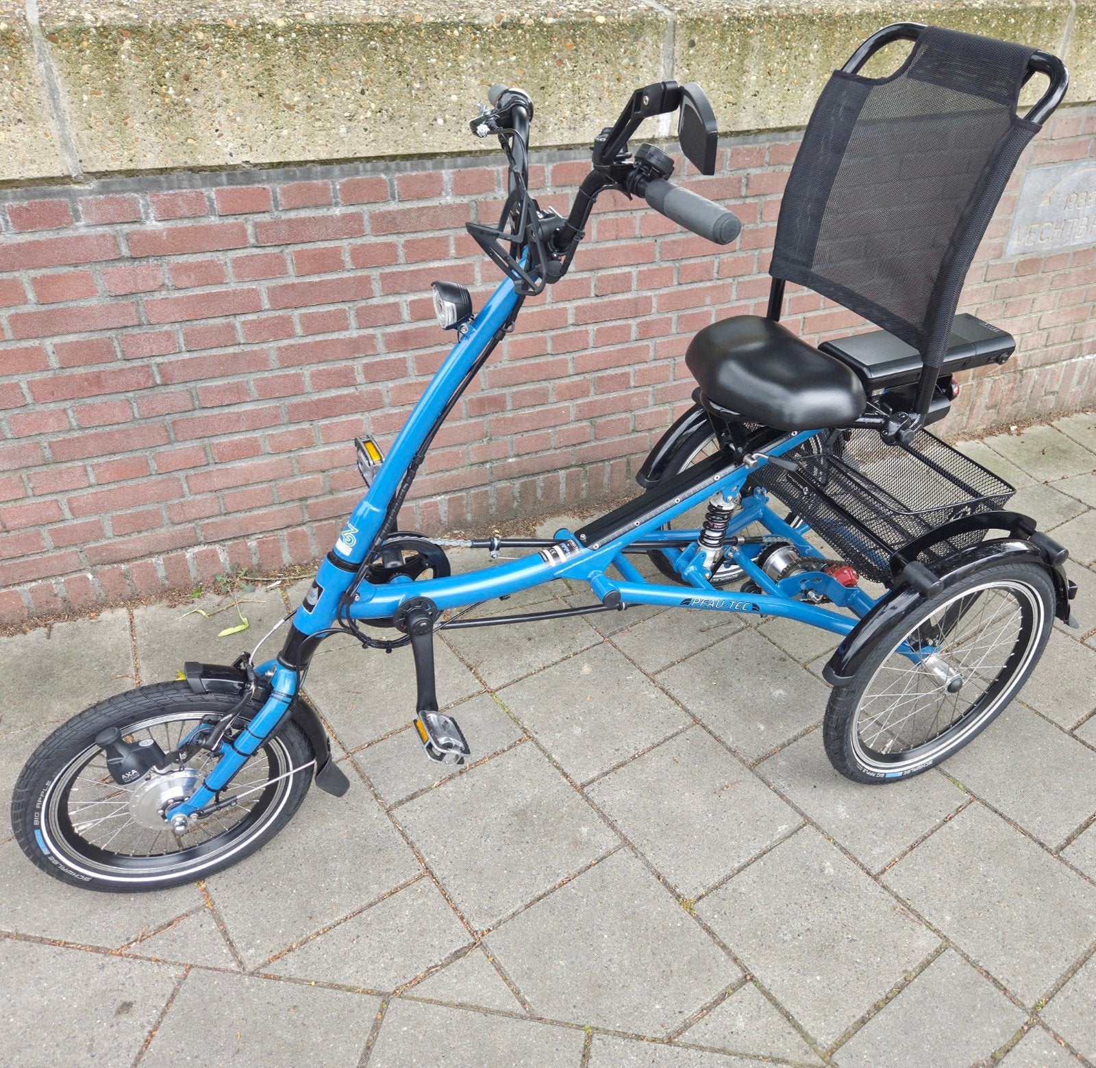 pfautec driewielfiets elektrisch ZGAN!, Ophalen, Zo goed als nieuw