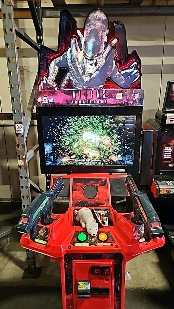 Aliens Armageddon arcade, Verzamelen, Automaten | Flipperkasten, Ophalen, Zo goed als nieuw, Overige typen, Overige merken