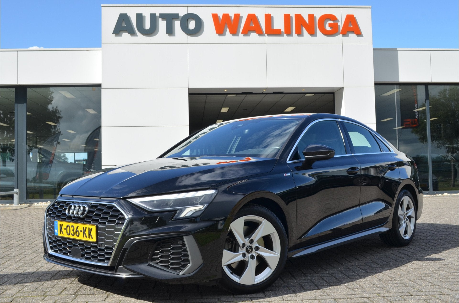 Audi A3 Limousine 35 TFSI 3x S-Line 4 Cilinder 150 PK Virtua, Dealer onderhouden, 4 cilinders, 150 pk, Leder en Stof