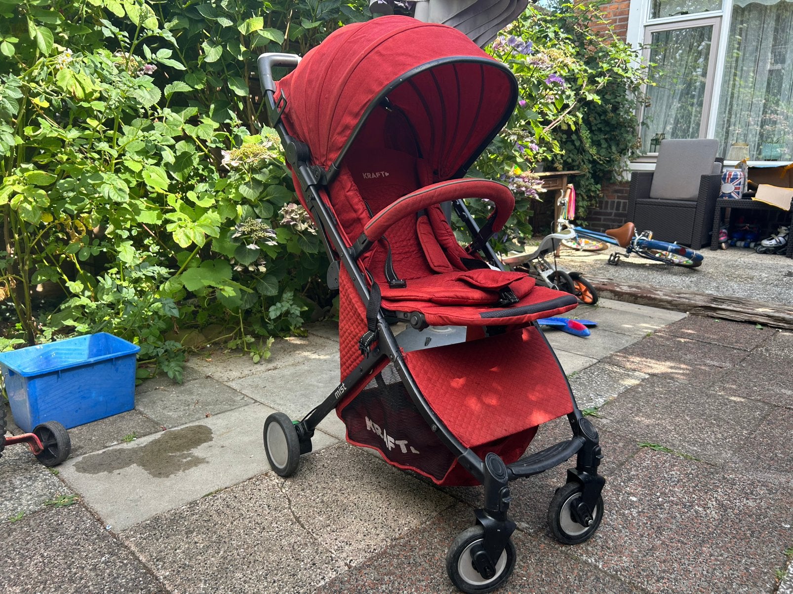 Kinderwagen Compact, Gebruikt, Met autostoeltje, Ophalen, Kinderwagen