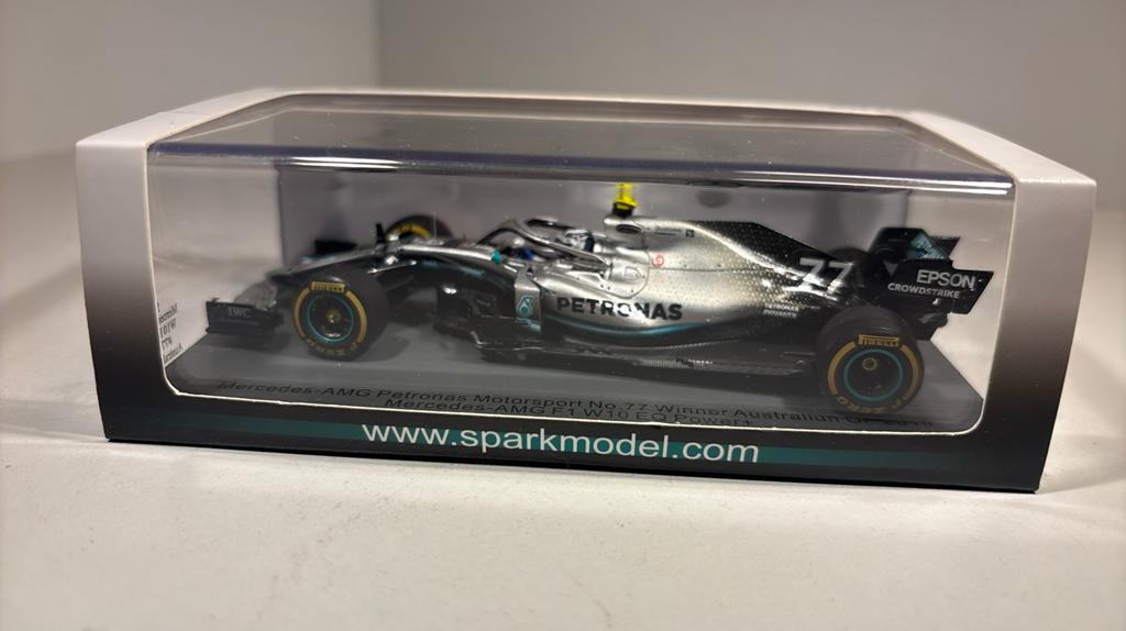 F1 mercedes amg valteri bottas 2019 spark 1.43, Overige merken, Auto, Ophalen of Verzenden, A