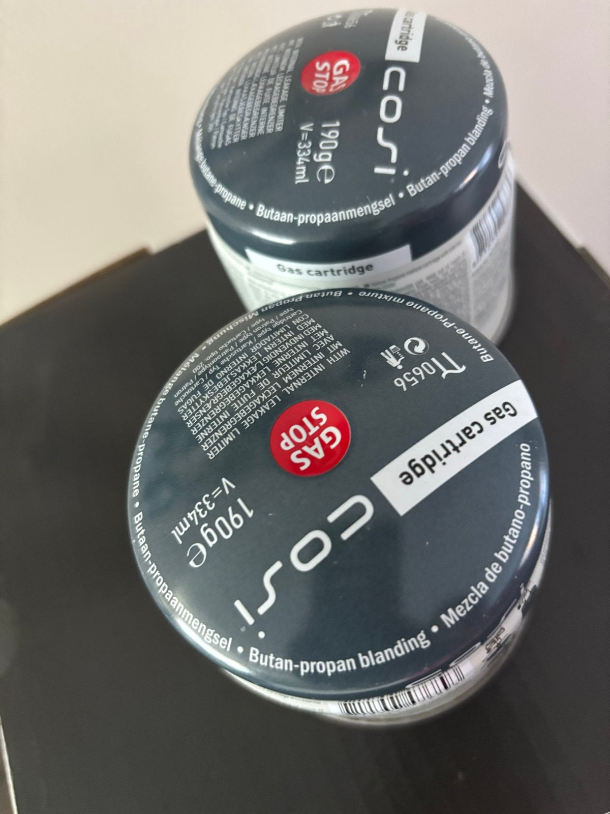 Cosi Cosiscoop Urban Black Gaslantaarn met Gaspatronen, Ophalen of Verzenden, Nieuw, Vuurkorf