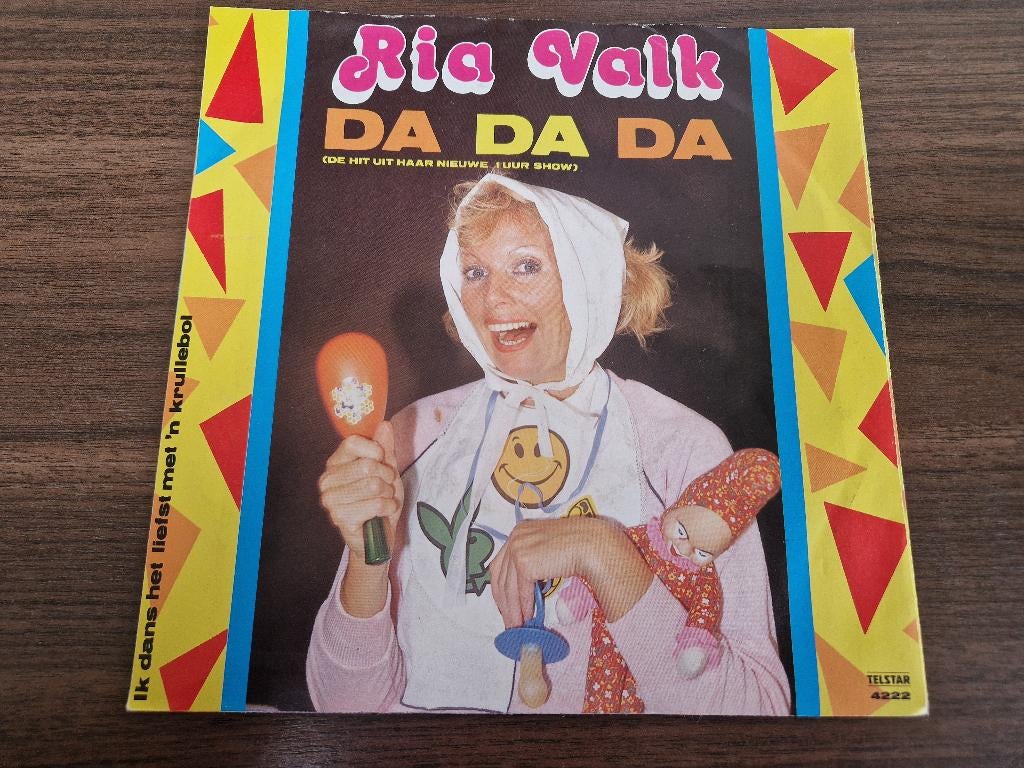 TELSTAR Ria Valk – Da Da Da, 7 inch, Ophalen of Verzenden, Zo goed als nieuw, Nederlandstalig