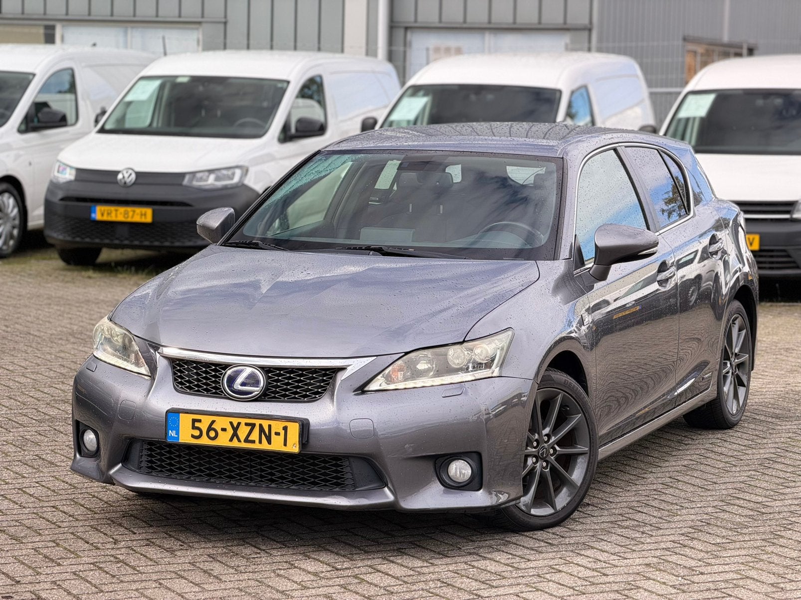 Lexus CT-H 200H 1.8 F-Sport Hybrid 2012 Grijs, Auto's, Alcantara, Origineel Nederlands, Grijs, Dealer onderhouden