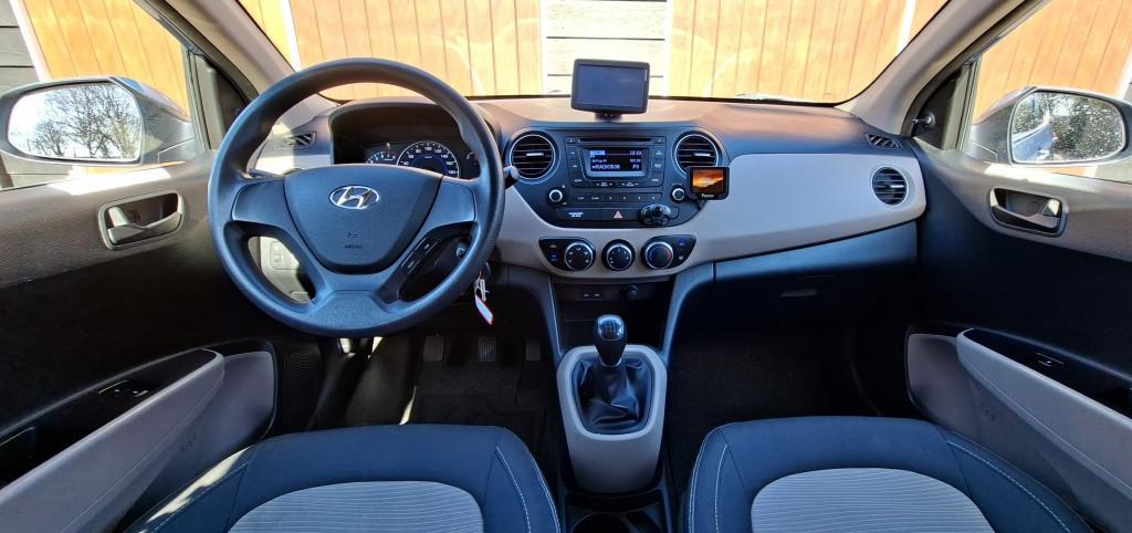 Hyundai i10 1.0i i-Drive | Airco | Bluetooth | 5 deurs, Auto's, Hyundai, Euro 5, Stof, Gebruikt, 31 €/maand
