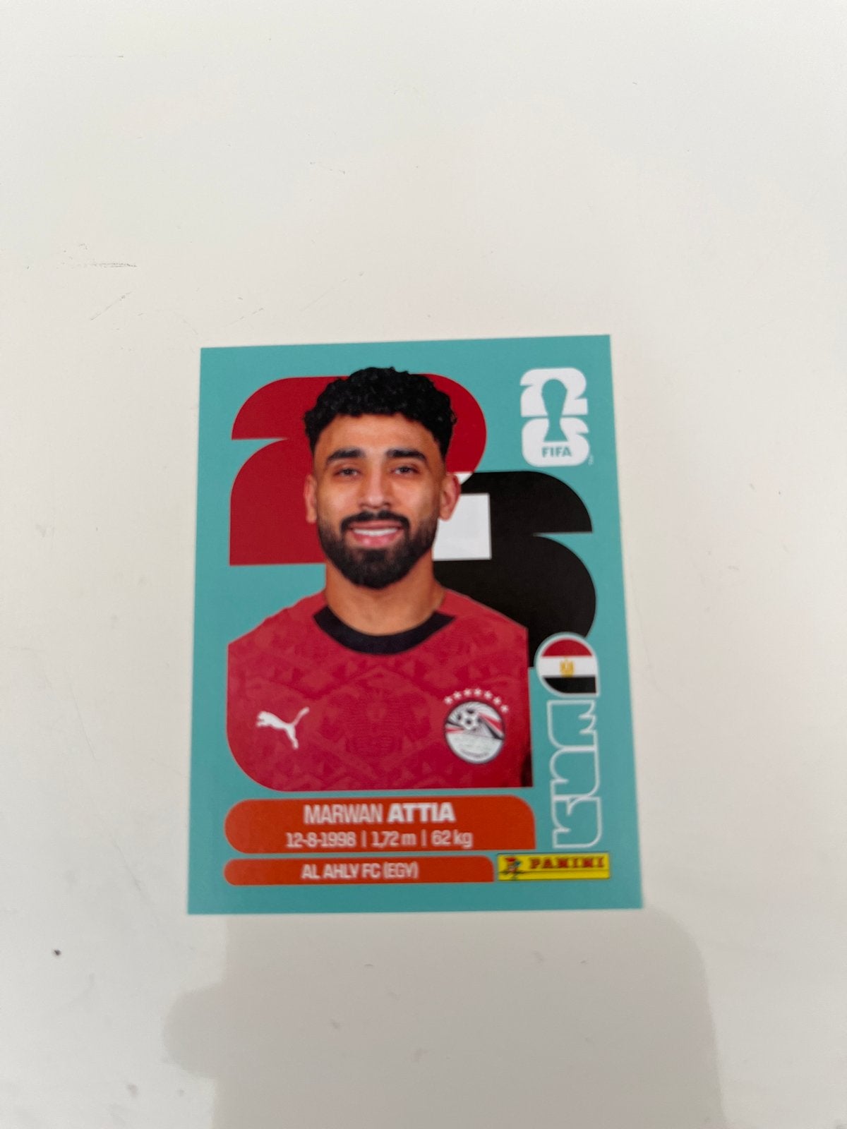 Panini FIFA 23 Marwan Attia Spelerskaart Al Ahly FC, Ophalen of Verzenden, Zo goed als nieuw, Buitenlandse clubs, Spelerskaart