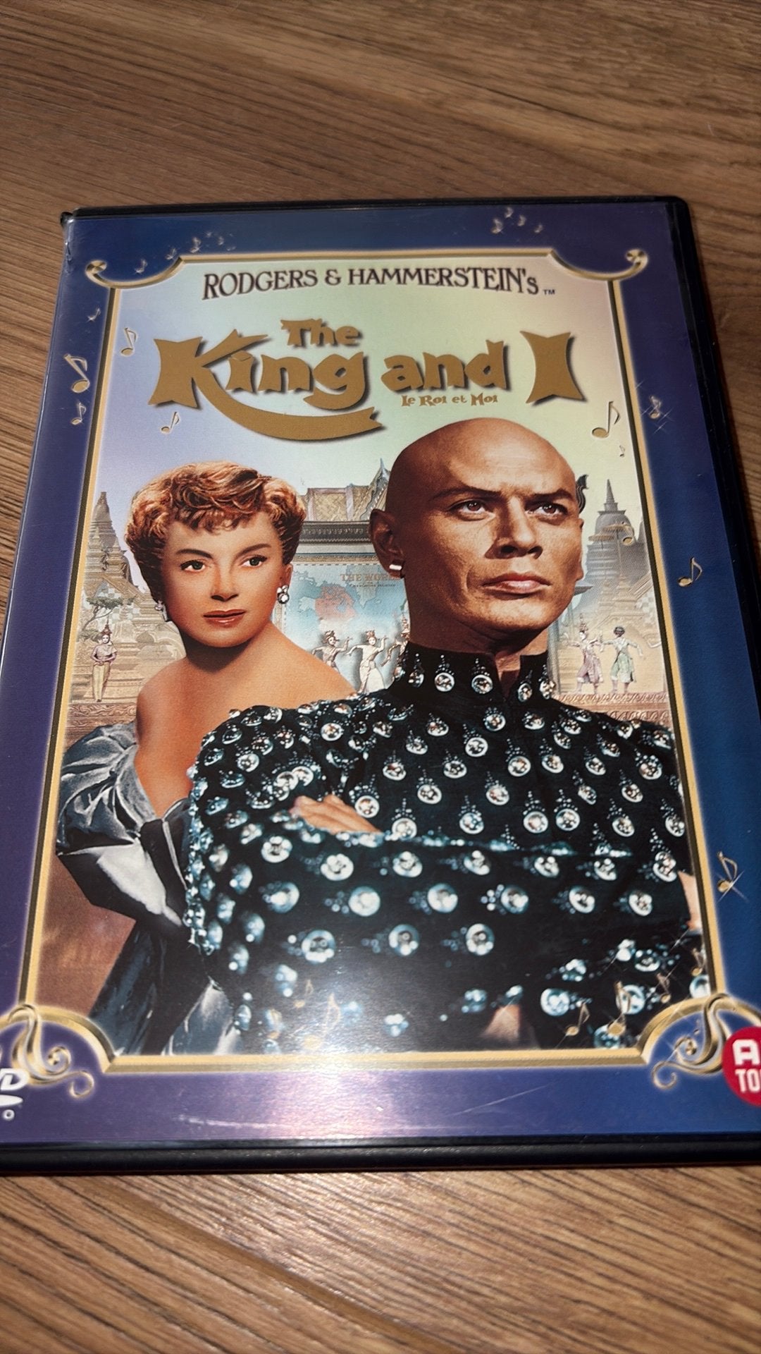 The King and I met Yul Brenner en Deborah Kerr., Cd's en Dvd's, 1960 tot 1980, Vanaf 16 jaar, Ophalen of Verzenden, Zo goed als nieuw
