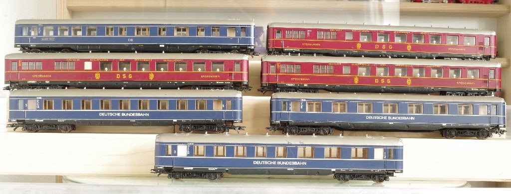 Liliput modeltrein wagons HO, Gebruikt, Gelijkstroom, -, -