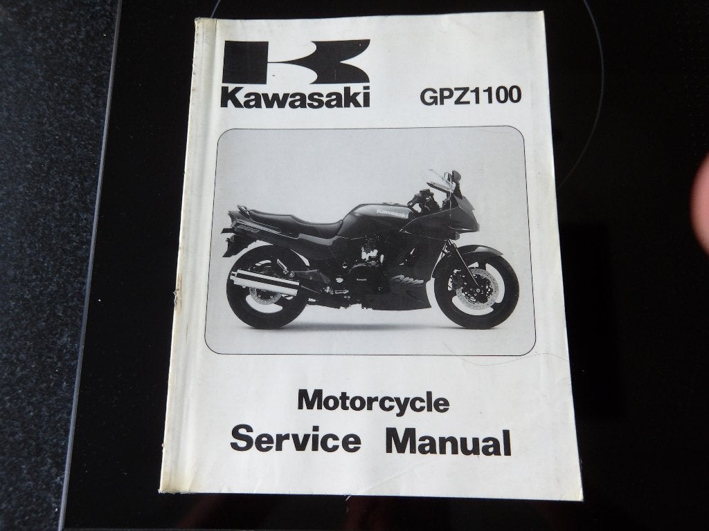Kawasaki GPZ1100 ZX1100-E1 Service Manual, Motoren, Handleidingen en Instructieboekjes, Ophalen of Verzenden, Kawasaki